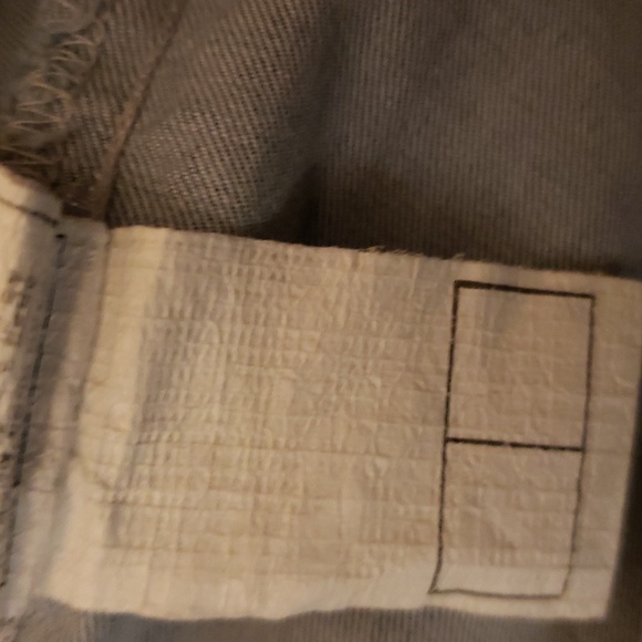 Roem Juniors blue long sleeved pearl buttons western style 2 front pockets, dart - Picture 8 of 11